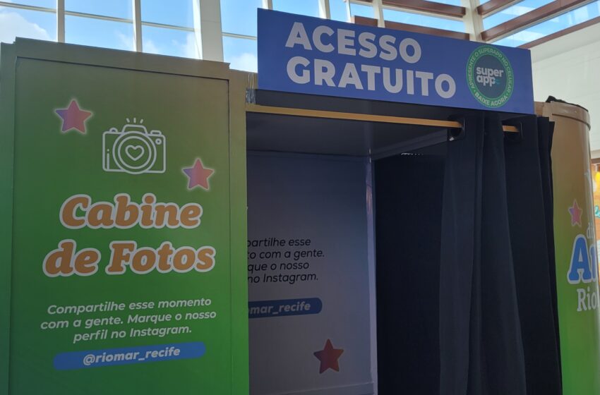  Dia dos Pais terá cabine fotográfica no RioMar Recife