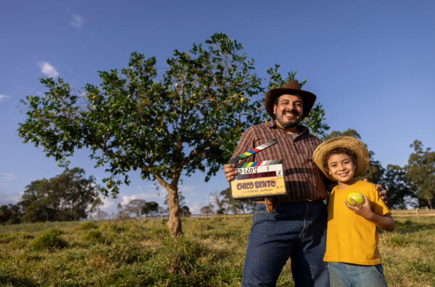  Live-action de Chico Bento ganha novas fotos com Luis Lobianco