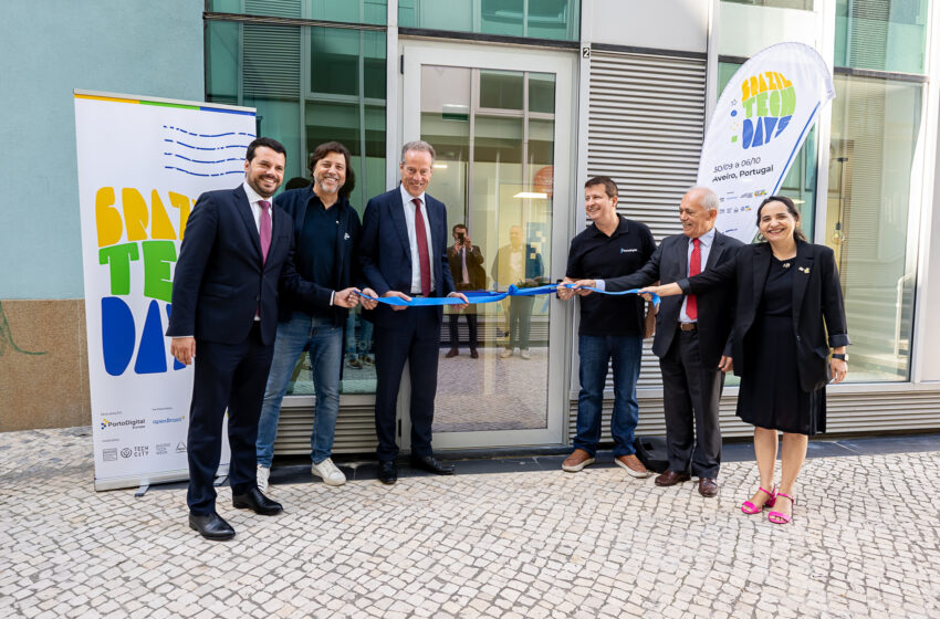  Em Aveiro, secretária estadual de CT&I inaugura Porto Digital Europa