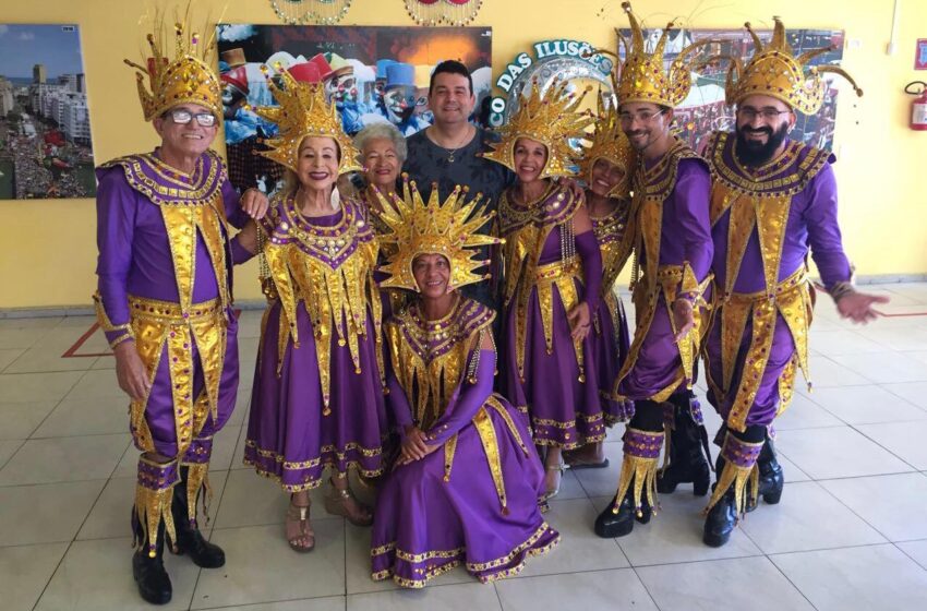  André Rio e Bloco das Ilusões comemoram aniversário na sede do Galo da Madrugada